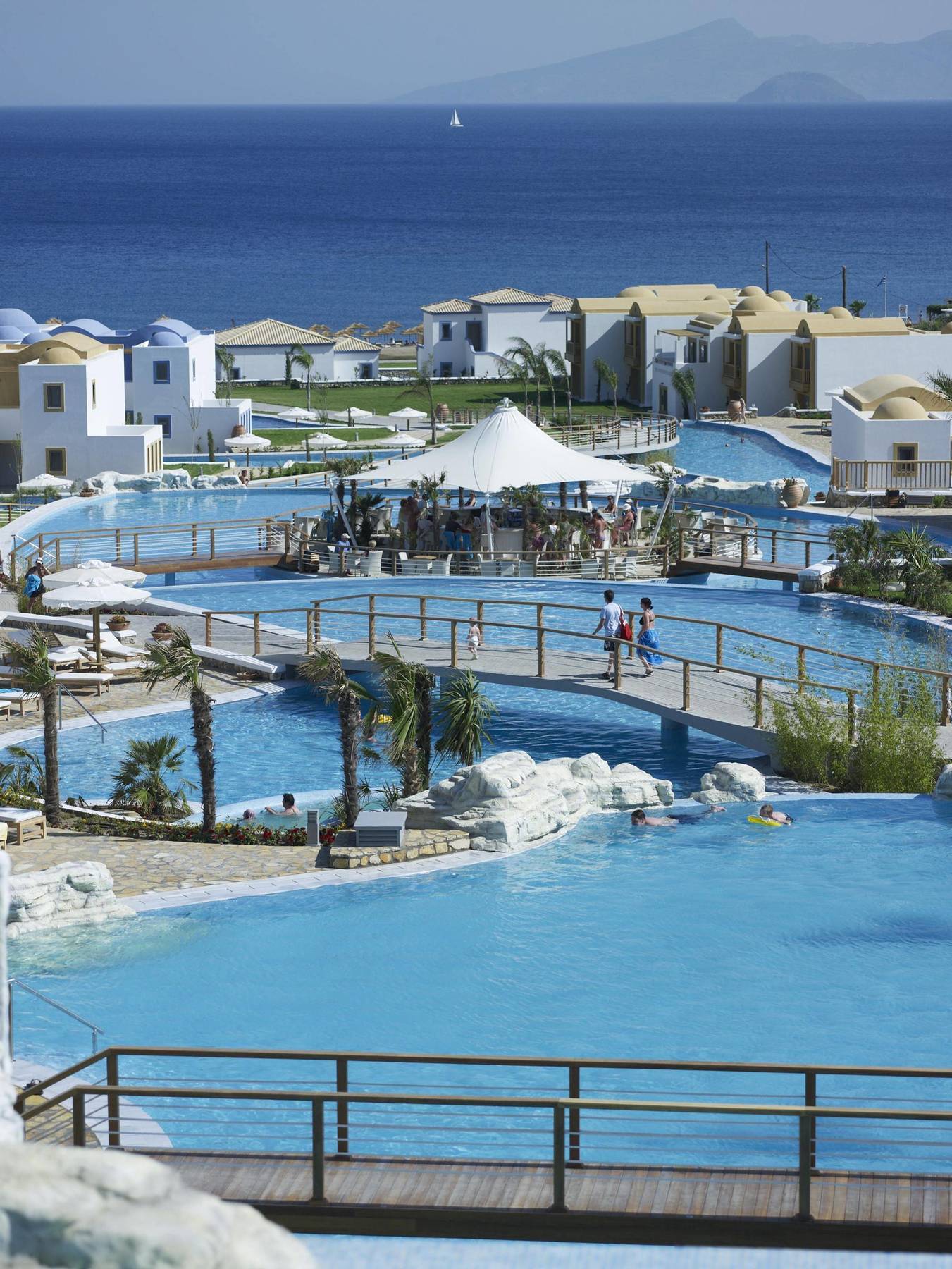 Mitsis Selection Blue Domes Hotell Pylion Eksteriør bilde