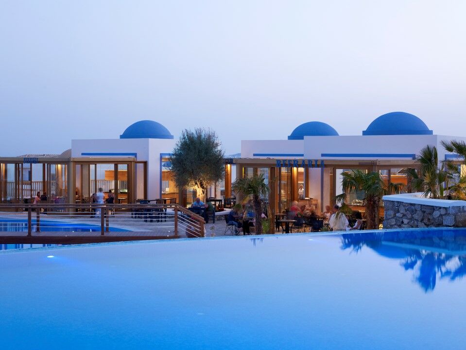 Mitsis Selection Blue Domes Hotell Pylion Eksteriør bilde